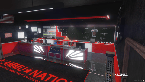 FIVEM Gun Range | Ammu-Nation Gun Range MLO | Interior & Exterior | Shooting Range | Office & Classroom | Add-On | Optimized | Fivem Ready | High Quality — image 4