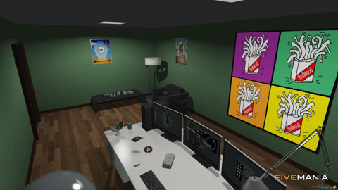 FIVEM Blaze Dispensary | Immersive Cannabis Dispensary MLO | Interior & Exterior | Rooftop Lounge | Grow Room | Office | Add-On | Optimized | Fivem Ready | High Quality — image 12