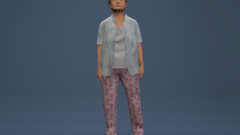 Granny | Female Ped | Multiple Outfits | Optimized & Fivem Ready [Add-On] — image 6