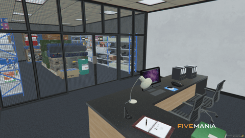 FIVEM Eclipse Police Department | Modern Police Station MLO | Interior & Exterior | Offices | Jail Cells | Briefing Room | Add-On | Optimized | Fivem Ready | High Quality — image 14
