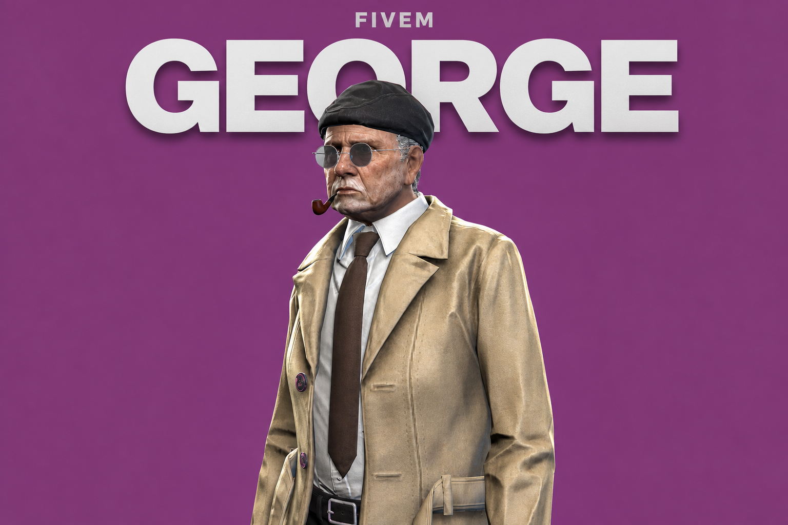 George | Male Ped | Multiple Outfits | Optimized & Fivem Ready [Add-On]