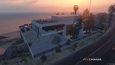 FIVEM Paradise Mansion | Luxury Modern Estate MLO | Interior & Exterior | Pool & Terrace | Add-On | Optimized | Fivem Ready | High Quality — image 4