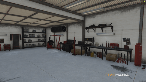 FIVEM Atomic Repairs | Lore-Friendly Mechanic Shop MLO | Interior & Exterior | Detailed Garage | Office Space | Add-On | Optimized | Fivem Ready | High Quality — image 5