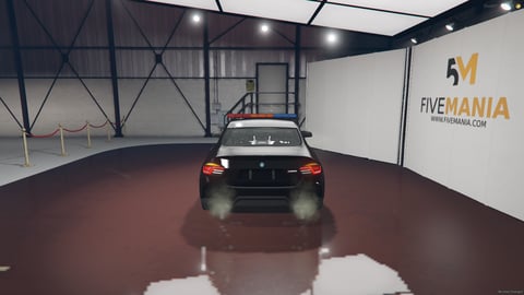 FIVEM Cypt4polng | Police Sports Car [Unbadged] Add-On | Working Lights & Siren | Optimized | Fivem Ready | High Quality, image 6