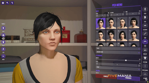 FIVEM Appearance Menu | Advanced Character Customization UI | Ped & Clothing Customization | Tattoo System | Optimized | Fivem Ready | High Quality, image 5