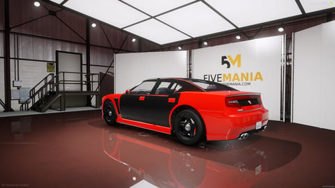 FIVEM Ebuf | Realistic Sedan [Badged] Add-On | Optimized | Fivem Ready | High Quality — image 8