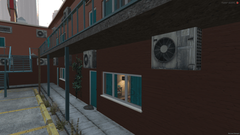 FIVEM Pink Cage Motel | Retro Style Motel MLO | Interior & Exterior | Multiple Rooms | Fully Furnished | Add-On | Optimized | Fivem Ready | High Quality — image 7
