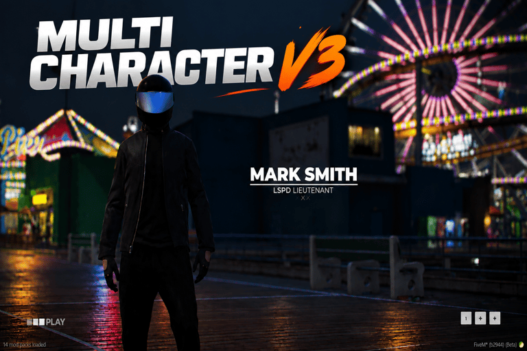 FIVEM Multicharacter V3, Advanced Identity & Character Selector