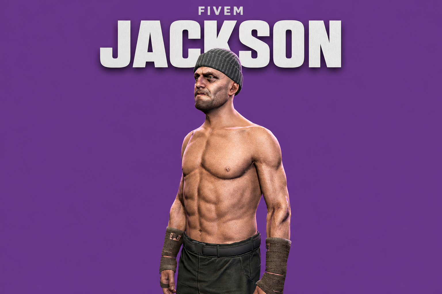 Jackson | Male Ped | Multiple Outfits | Optimized & Fivem Ready [Add-On]