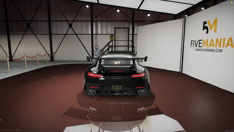 FIVEM Mercedes-AMG GT | Realistic Sports Car [Badged] Add-On | Interior & Exterior | Working Lights | Tuning Parts | Optimized | Fivem Ready | High Quality — image 6