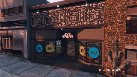 FIVEM Suburban Clothing Store V2 | Modern Clothing Store MLO | Interior & Exterior | Custom Props | Fitting Rooms | Add-On | Optimized | Fivem Ready | High Quality — image 13