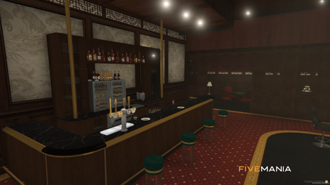 FIVEM Triad Headquarters | Criminal Organization MLO | Interior & Exterior | Casino Games | Meeting Room | Jail Cells | Bar Area | Add-On | Optimized | Fivem Ready | High Quality — image 21