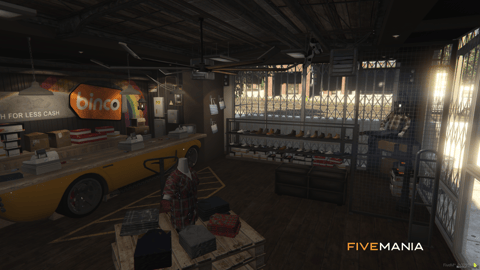 FIVEM Binco Reworked | Reworked Clothing Store MLO | Interior & Exterior | Custom Props | New Textures | Add-On | Optimized | Fivem Ready | High Quality — image 4