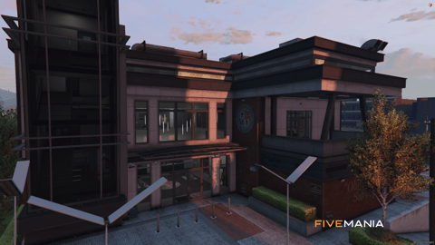 FIVEM Mission Row Police Department | Detailed Police Station MLO | Interior & Exterior | Offices | Cells | Interrogation Rooms | Add-On | Optimized | Fivem Ready | High Quality — image 2