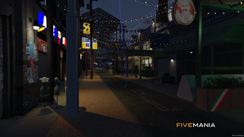 FIVEM Simmet Alley Town | Vibrant Alleyway & Nightlife Hub | Interior & Exterior | Multiple Businesses | Nightclub MLO | Add-On | Optimized | Fivem Ready | High Quality — image 4