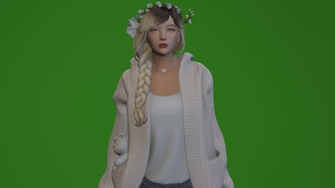 Catline | Female Ped | Multiple Outfits | Optimized & Fivem Ready [Add-On] — image 5