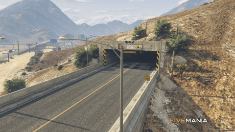 FIVEM Sandy Tunnel | Custom Map Add-On | Interior & Exterior | New Roads | Lighting | Add-On | Optimized | Fivem Ready | High Quality — image 7