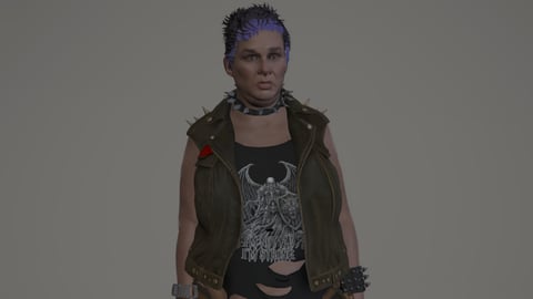 Fat | Female Ped | Multiple Outfits | Optimized & Fivem Ready [Add-On] — image 5
