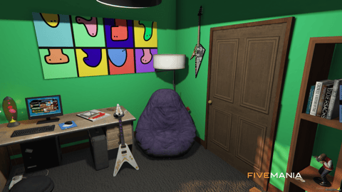 FIVEM Paleto Villa | Luxury Cliffside MLO | Interior & Exterior | Ocean Views | Add-On | Optimized | Fivem Ready | High Quality — image 11