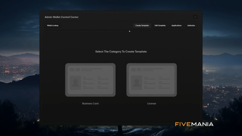 FIVEM Wallet | Advanced Digital Identity & Document Management Script | IDs & Licenses | Business Cards | Admin Control | Job Wallets | Ticket Printer | Optimized | Fivem Ready | High Quality | Add-On, image 21