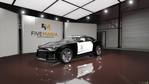 FIVEM Chevrolet Camaro ZL1 (6th Gen) | Lore Friendly Police Car | Working Lights | Custom Sirens | Optimized Handling | Add-On | Optimized | Fivem Ready | High Quality, image 3