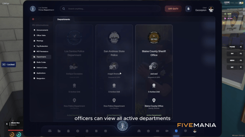FIVEM Police MDT and Dispatch System | Comprehensive Law Enforcement Tool | Live Map, Dispatch Calls, Citizen & Case Management, Department Overview | Add-On | Optimized | Fivem Ready | High Quality, image 53