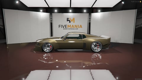 FIVEM Domgtt3 | Custom Muscle Car [Unbadged] Add-On | Custom Bodykit | Widebody | Working Lights | Add-On | Optimized | Fivem Ready | High Quality, image 7