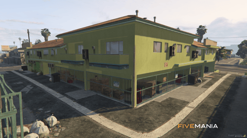 FIVEM Families Gang Hideout | Lore-Friendly Gang Hideout MLO | Interior & Exterior | Custom Props | Gritty Atmosphere | Add-On | Optimized | Fivem Ready | High Quality — image 4