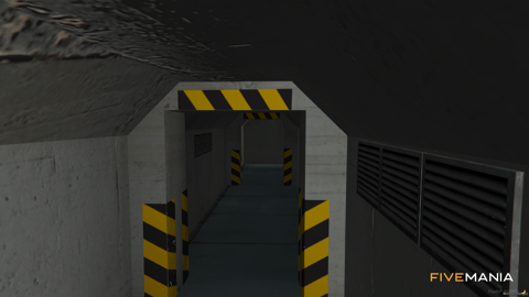 FIVEM Mountain Base | Secret Underground Base MLO | Interior & Exterior | Command Center | Lounge Area | Parking Garage | Add-On | Optimized | Fivem Ready | High Quality — image 8