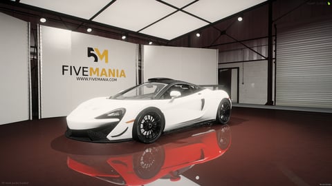 FIVEM McLaren 620R | Realistic Sports Car [Badged] Add-On | Interior & Exterior | Working Lights | Custom Wheels | Optimized | Fivem Ready | High Quality — image 3