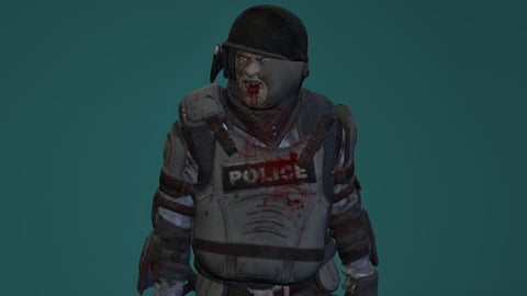 Marcus | FiveM Male Ped | Tactical Police Officer | Multiple Outfits | Optimized & Fivem Ready [Add-On], image 4