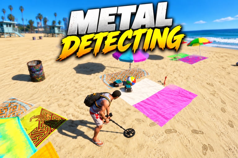 FIVEM Metal Detecting Script, Engaging Minigame Script
