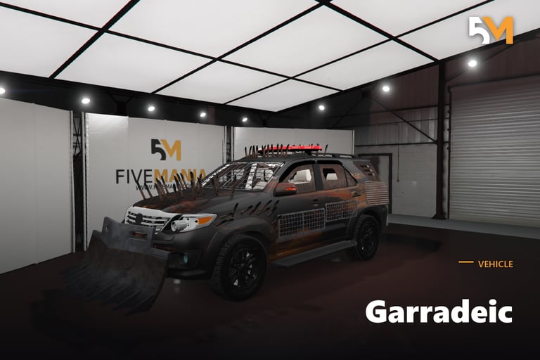 FIVEM Garradeic, Post-Apocalyptic SUV [Unbadged] Add-On