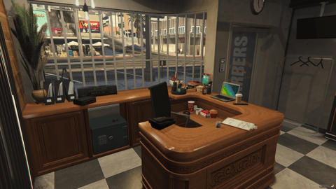FIVEM Barber Reworked V2 | Modern Barbershop MLO | Interior & Exterior | Custom Props | Optimized | Fivem Ready | High Quality — image 8