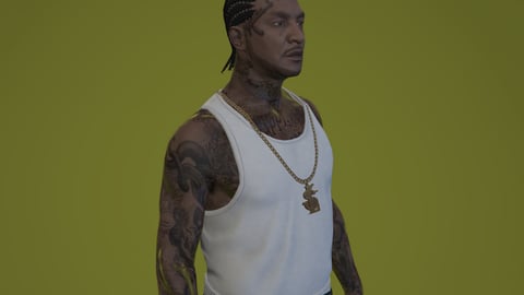 Alvarg Bigballas | Custom Character | Multiple Outfits | Optimized & Fivem Ready [Add-On] — image 3