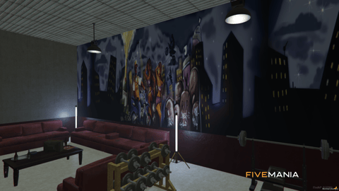 FIVEM Lost Mc River Club | Exclusive Biker Gang MLO | Interior & Exterior | Bar Area | Gym | Garage | Custom Textures | Add-On | Optimized | Fivem Ready | High Quality — image 14