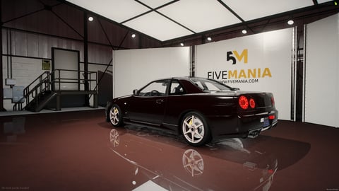 FIVEM F4r34 | Realistic Sports Car [Unbadged] Add-On | Interior & Exterior | Working Lights | Optimized | Fivem Ready | High Quality — image 8