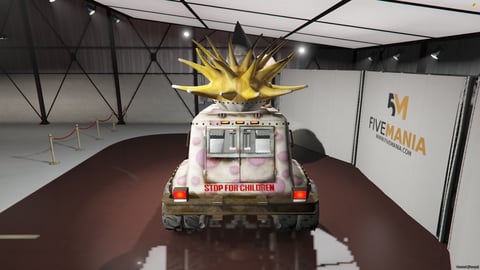 FIVEM Tmtooth | Armored Ice Cream Truck [Unbadged] Add-On | Miniguns | Custom Clown Head | Off-Road Ready | Add-On | Optimized | Fivem Ready | High Quality, image 6