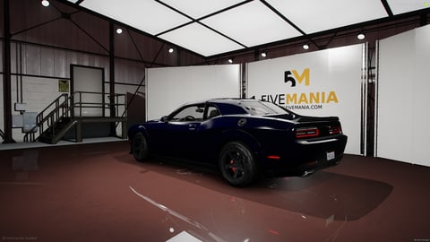 FIVEM Demon | Realistic Sports Car [Unbadged] Add-On | Working Lights | Custom Wheels | Optimized | Fivem Ready | High Quality — image 8