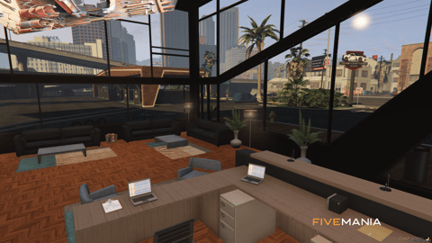 FIVEM Cruisin Craftsmen Mechanic | Premium Mechanic Shop MLO | Interior & Exterior | Office & Garage | Custom Props | Add-On | Optimized | Fivem Ready | High Quality — image 20