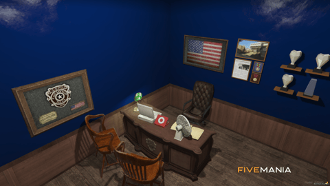 FIVEM Davis Pd V2 | Detailed Police Department MLO | Interior & Exterior | Multiple Rooms | Add-On | Optimized | Fivem Ready | High Quality — image 13