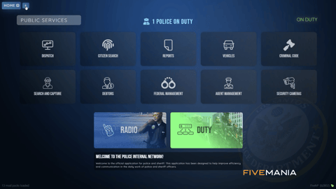 FIVEM Police Job V3 | Comprehensive Police Job Script | Advanced MDT & CAD | Internal Radio System | Citizen Search | Add-On | Optimized | Fivem Ready | High Quality, image 6