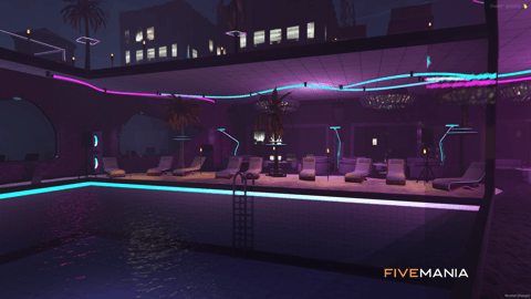 FIVEM Tropical Heights Nightclub | Vibrant Nightclub MLO | Interior & Exterior | Rooftop Pool | Custom Lighting | Add-On | Optimized | Fivem Ready | High Quality — image 13