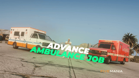 FIVEM Ambulance Job | Advanced EMS Script | Context Menu | Stretcher Prop | Death Animations | Revive & Heal | Add-On | Optimized | Fivem Ready | High Quality, image 45
