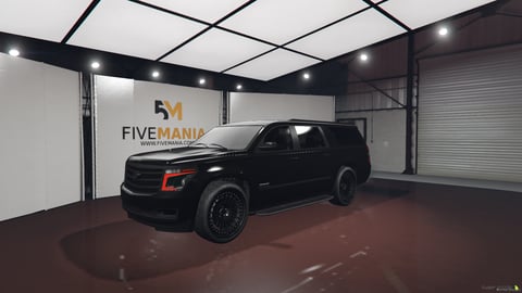 FIVEM Chevrolet Suburban (K2XX) | Lore Friendly Full-Size SUV | Interior & Exterior | Custom Wheels | Working Lights | Optimized | Fivem Ready | High Quality, image 3