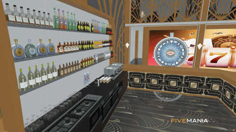 FIVEM Atlantis Casino | Grand Casino Interior & Exterior | Casino Games | Parking Garage | Office Space | Add-On | Optimized | Fivem Ready | High Quality — image 19