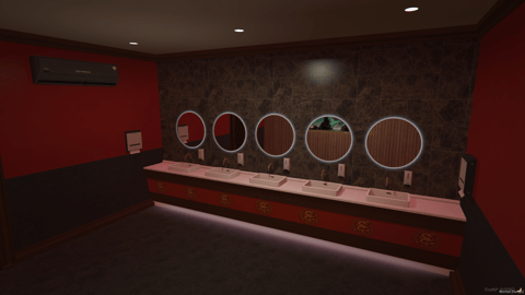 FIVEM Chinese Casino | Grand Casino Interior | Interior & Exterior | Security Room | Office | Add-On | Optimized | Fivem Ready | High Quality — image 21