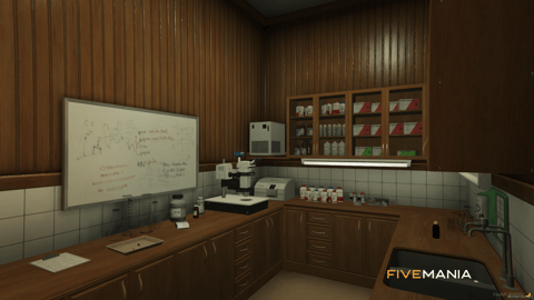 FIVEM Sandy Hospital | Fully Equipped Hospital MLO | Interior & Exterior | Pharmacy | Waiting Room | Add-On | Optimized | Fivem Ready | High Quality — image 10