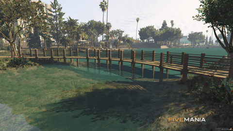 FIVEM Grove Street Lake | Multi-Purpose Waterfront MLO | Gym & Office | Outdoor Lounge | Amphitheater & Beach | Add-On | Optimized | Fivem Ready | High Quality — image 36