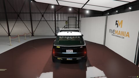 FIVEM Land Rover Range Rover (L460) | Lore Friendly Police SUV | Working Emergency Lights | Detailed Interior | Custom Livery | Optimized | Fivem Ready | High Quality, image 6